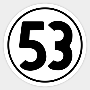 Team 53 Sticker